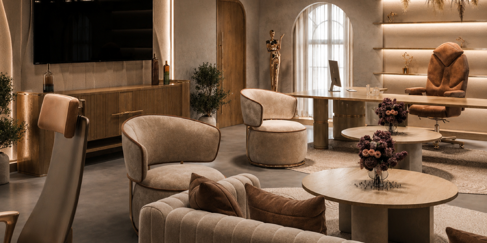 Luxury Cafe Furniture Dubai - SM Lux Home
